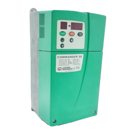 Control Techniques COMMANDER SE Montageanleitung