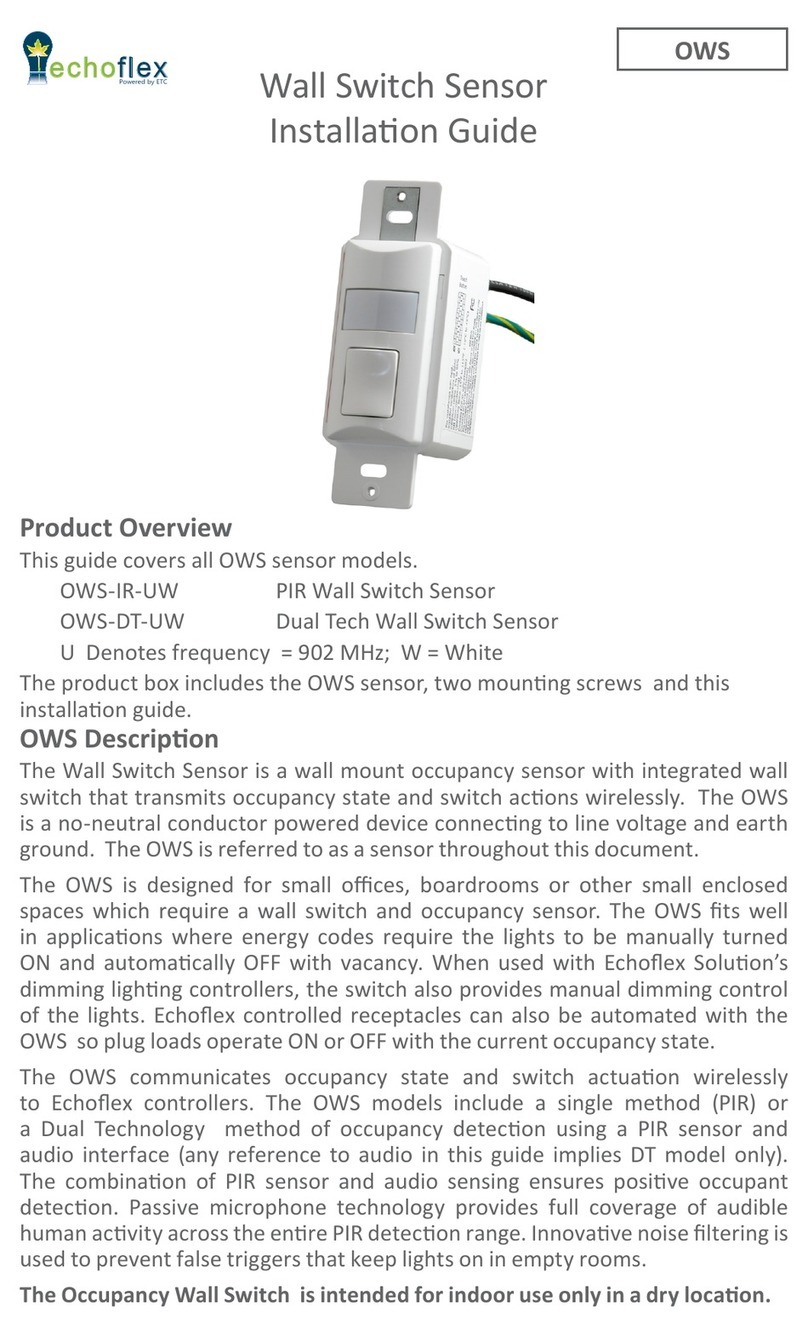 echoflex OWS Bedienungsanleitung