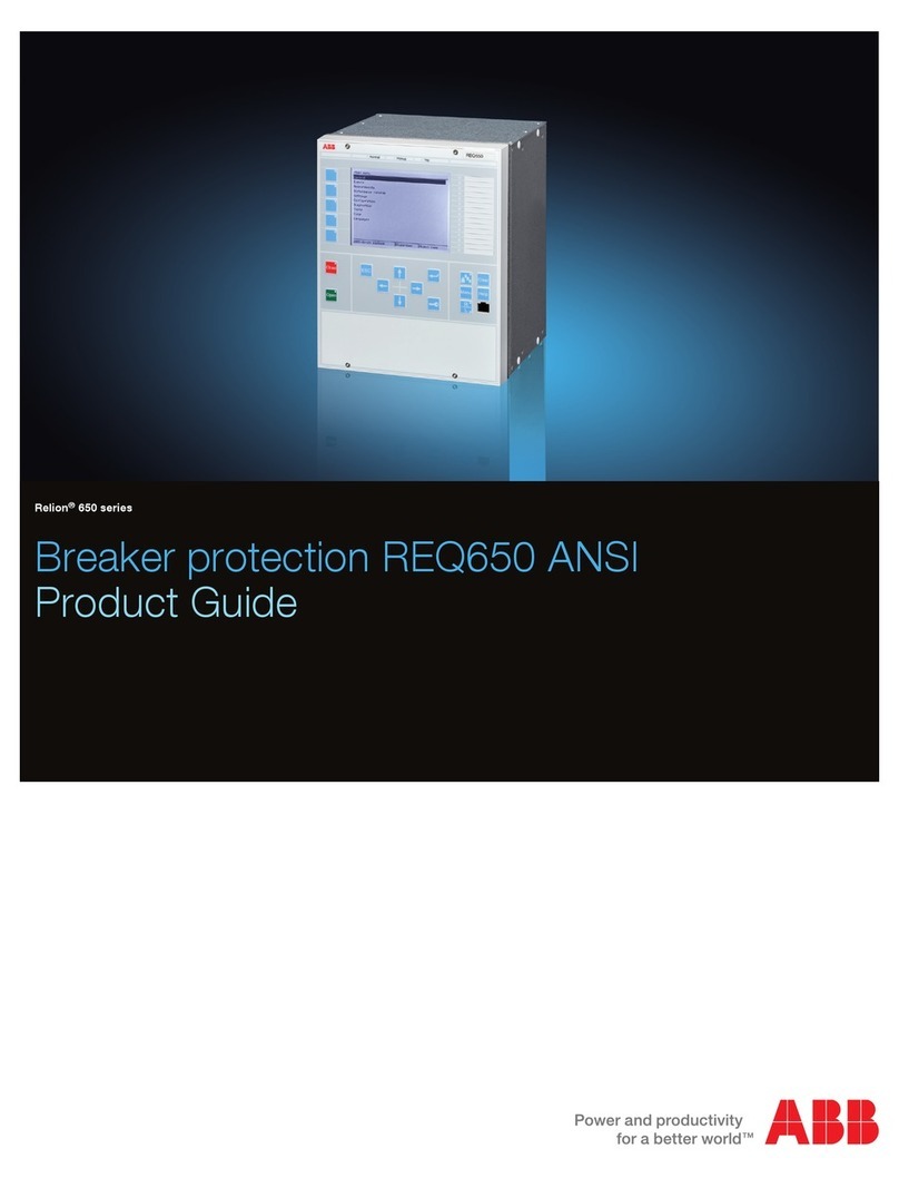 ABB Relion REQ650 Bedienungsanleitung