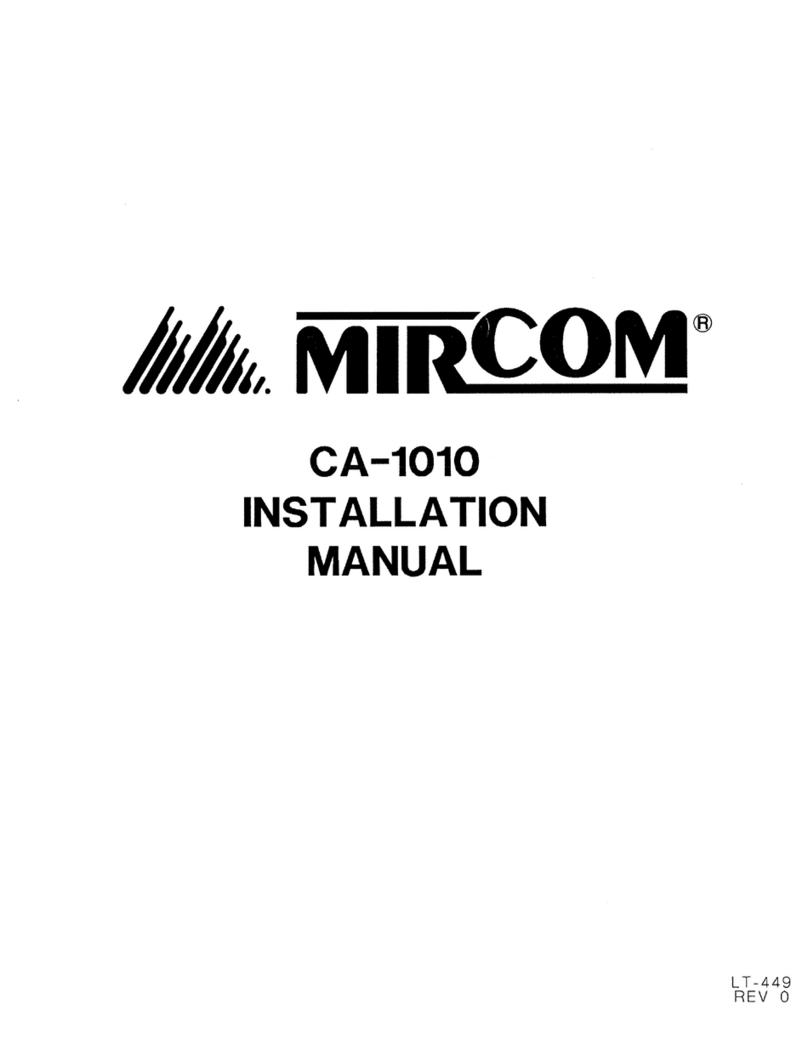 Mircom CA-1010 Bedienungsanleitung