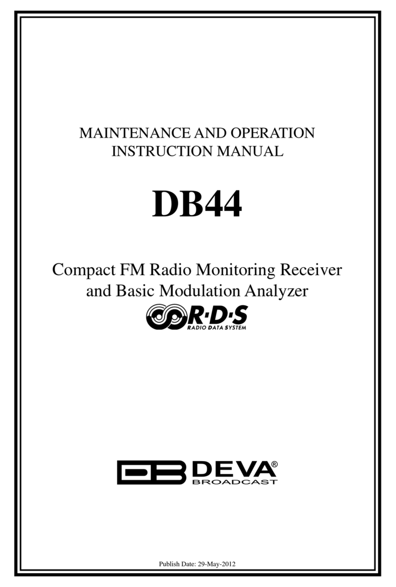 DEVA Broadcast DB44 Bedienungsanleitung