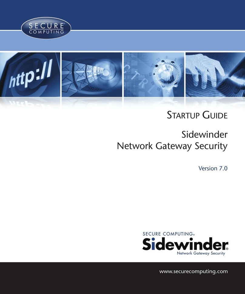 Secure Computing sidewinder Benutzerhandbuch