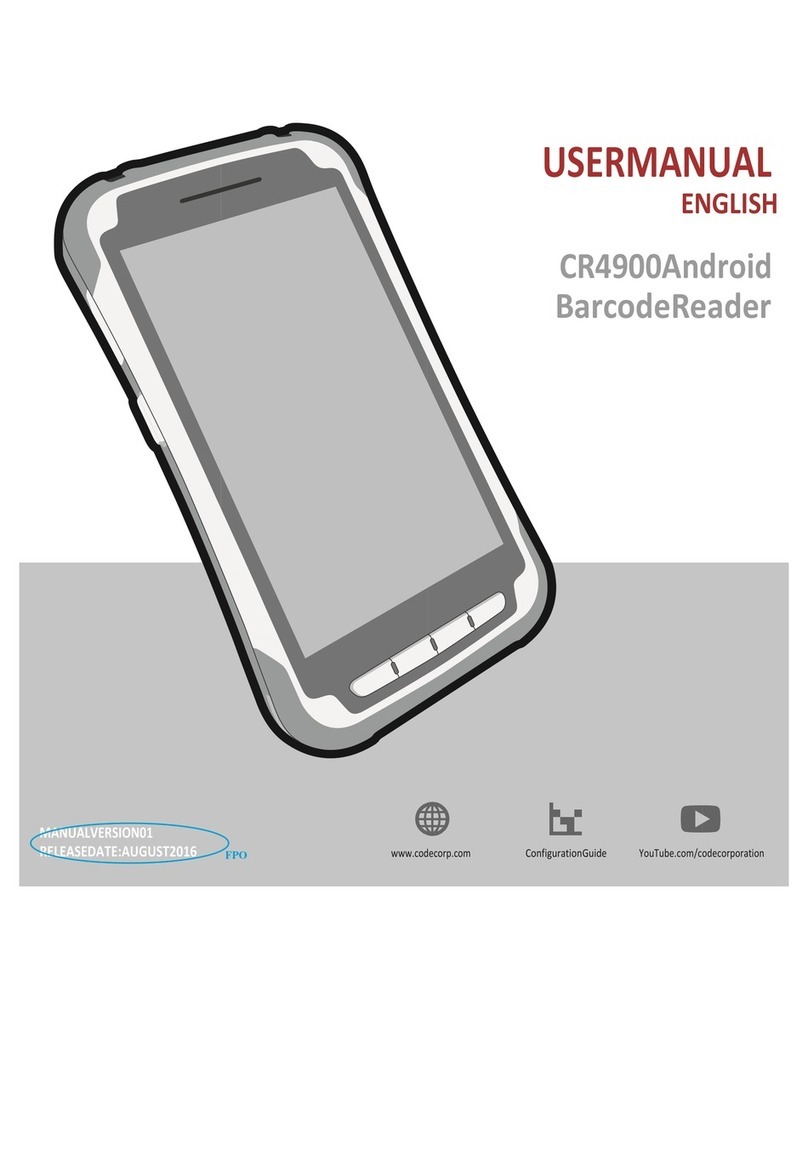 Code CR4900Android Bedienungsanleitung
