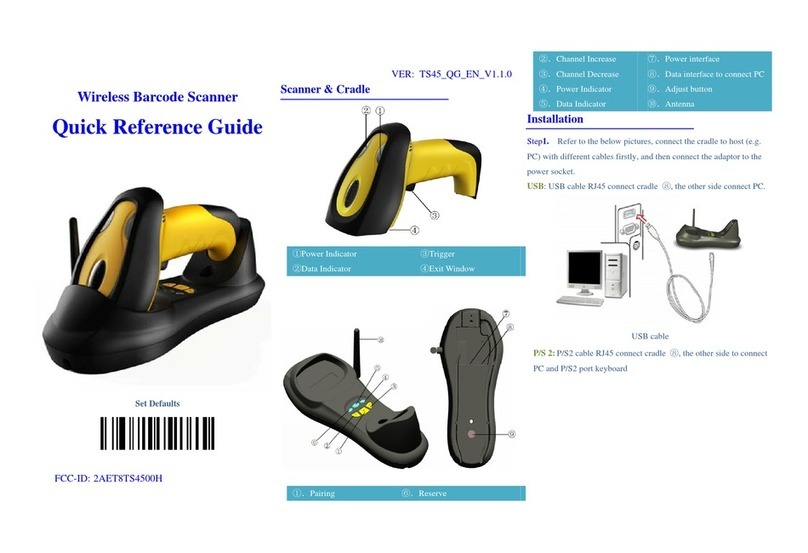 Ticode TS4500 Bedienungsanleitung