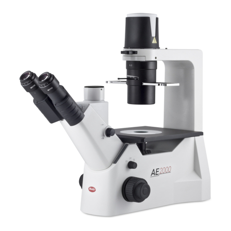 Motic AE2000 Ergo Bedienungsanleitung