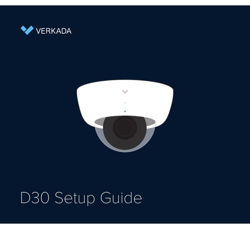 Verkada D30 Bedienungsanleitung Verkada D30 Bedienungsanleitung