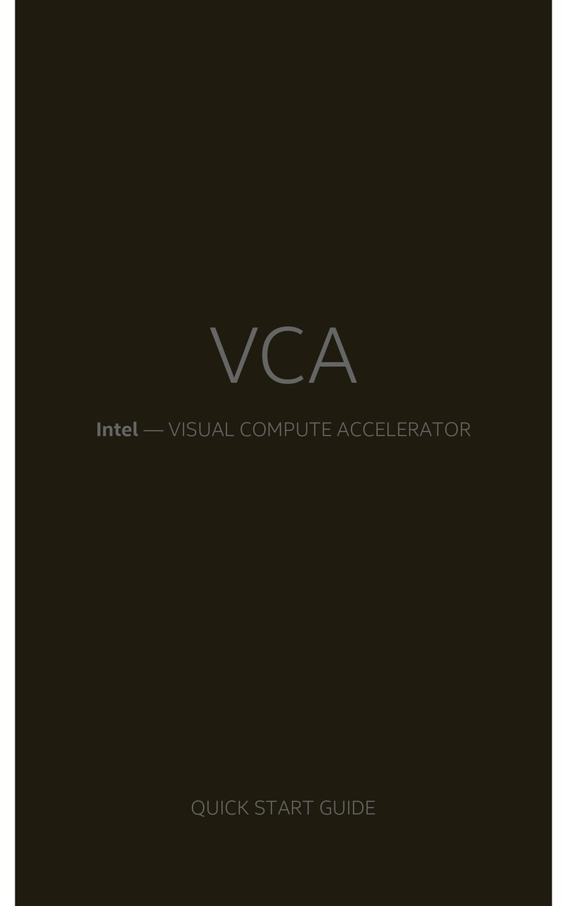 Intel VCA Bedienungsanleitung