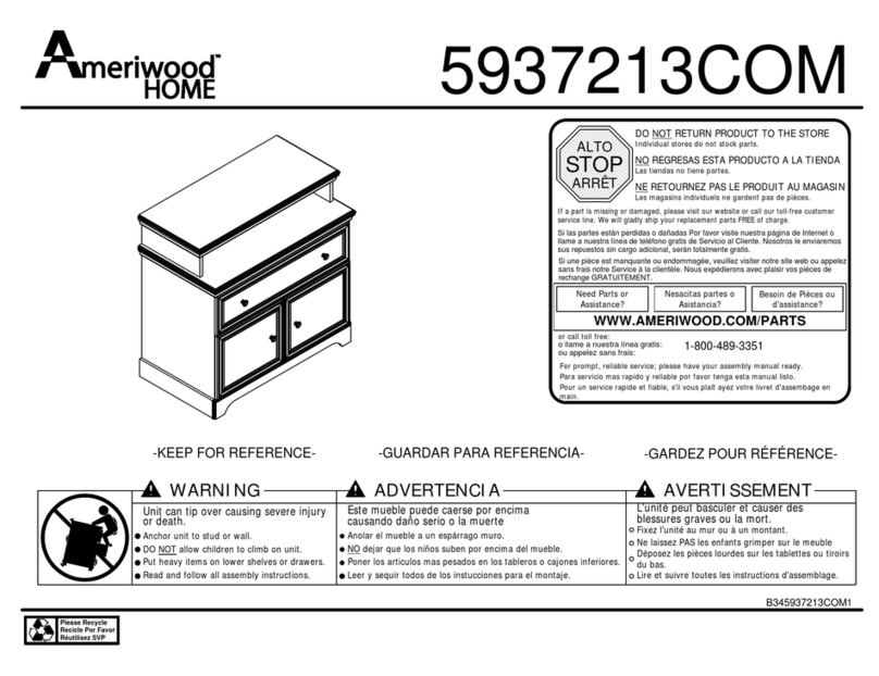 Ameriwood HOME 5937213COM Bedienungsanleitung
