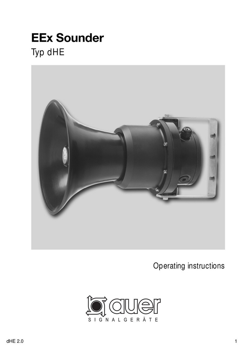 auer EEx Bedienungsanleitung auer EEx Bedienungsanleitung