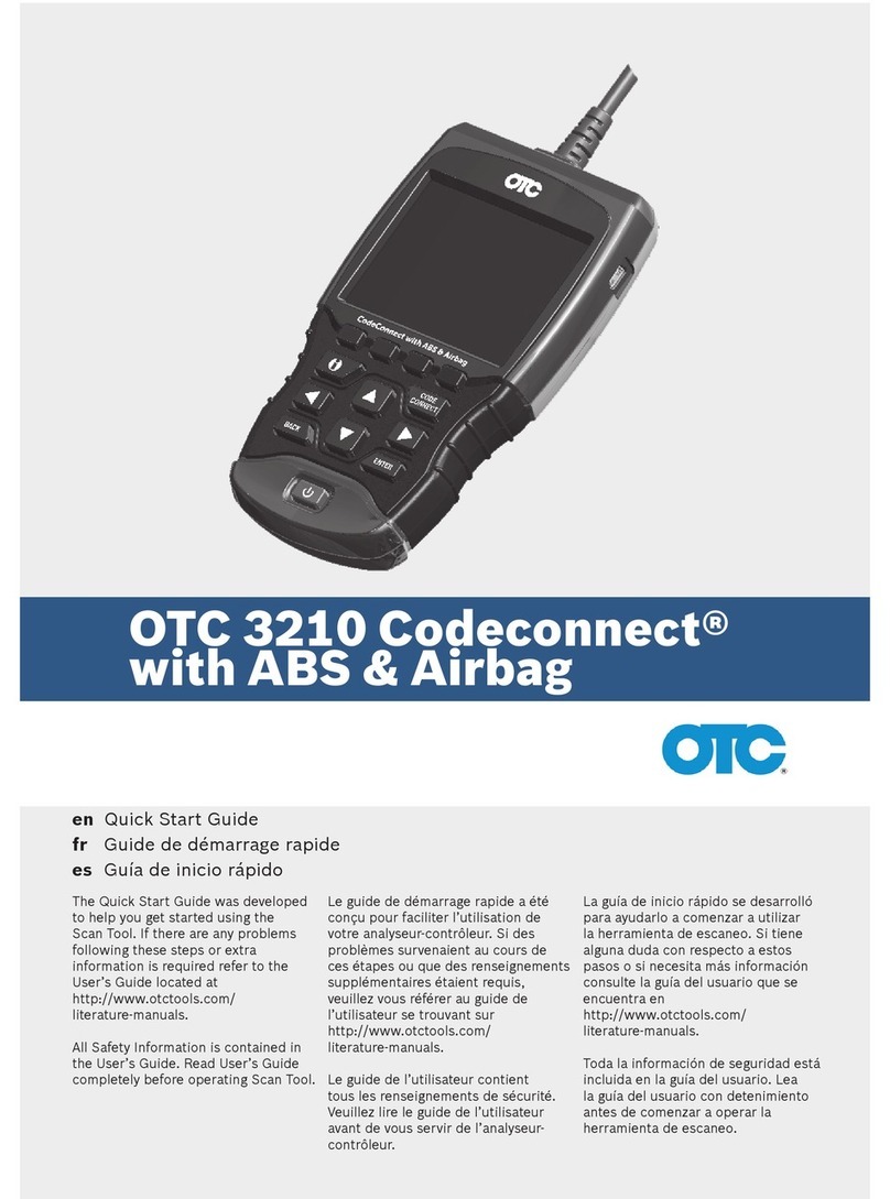 OTC 3210 Codeconnect Bedienungsanleitung