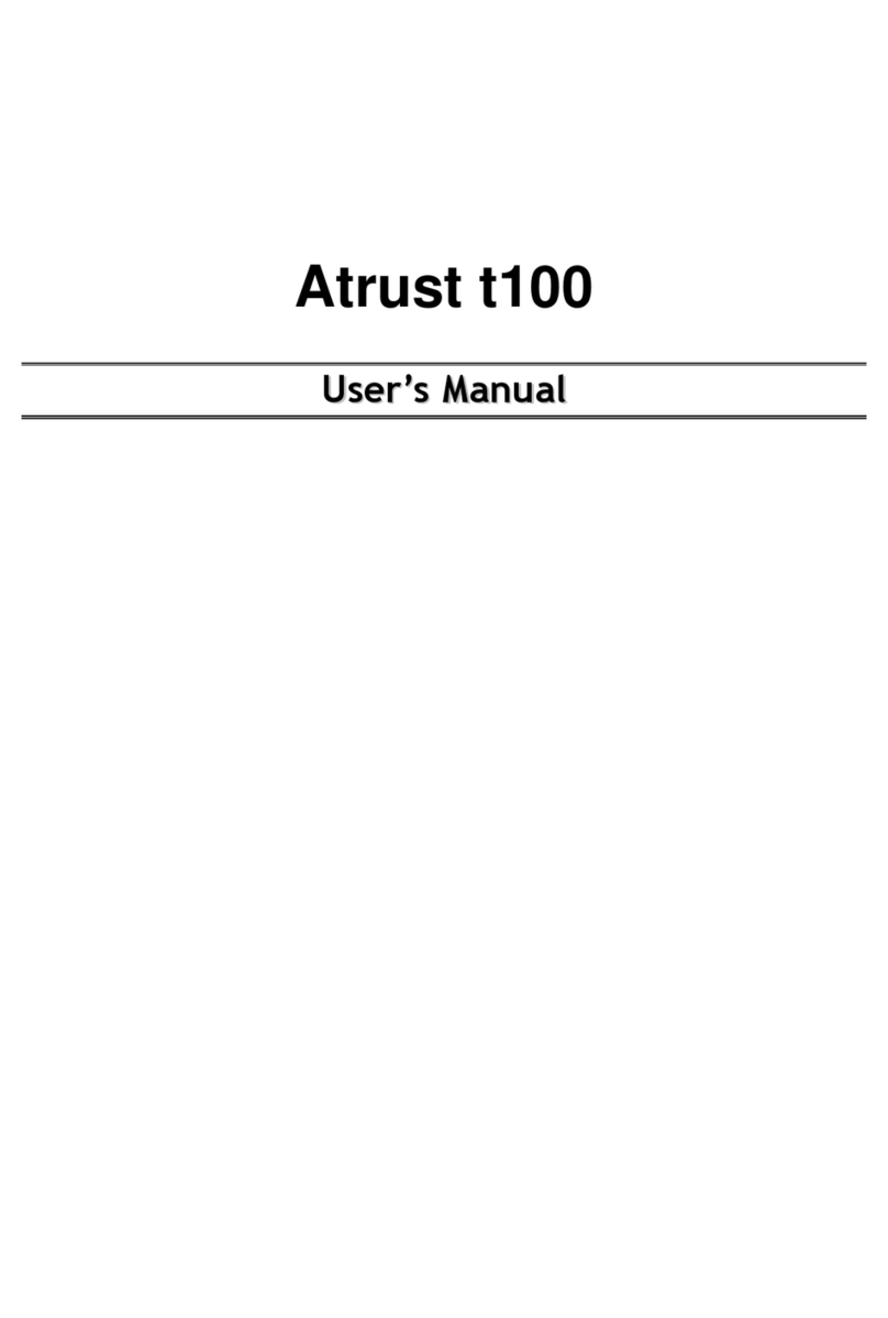 Atrust t100 Bedienungsanleitung