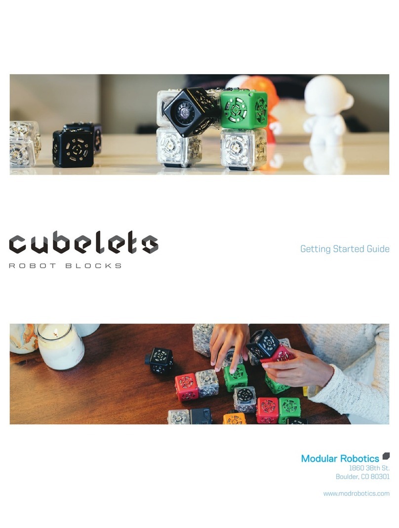 Modular Robotics cubelets robot blocks Bedienungsanleitung