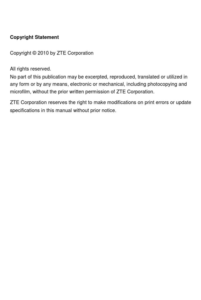 Zte AC8720 Bedienungsanleitung