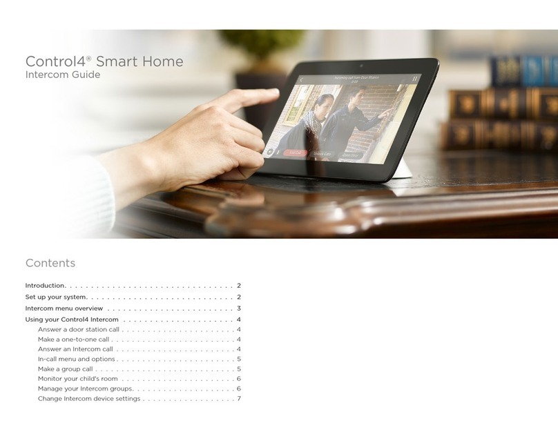 Contro l4 Control4 Smart Home Bedienungsanleitung