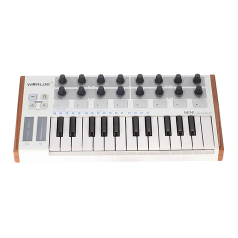 Worlde MINI Bedienungsanleitung