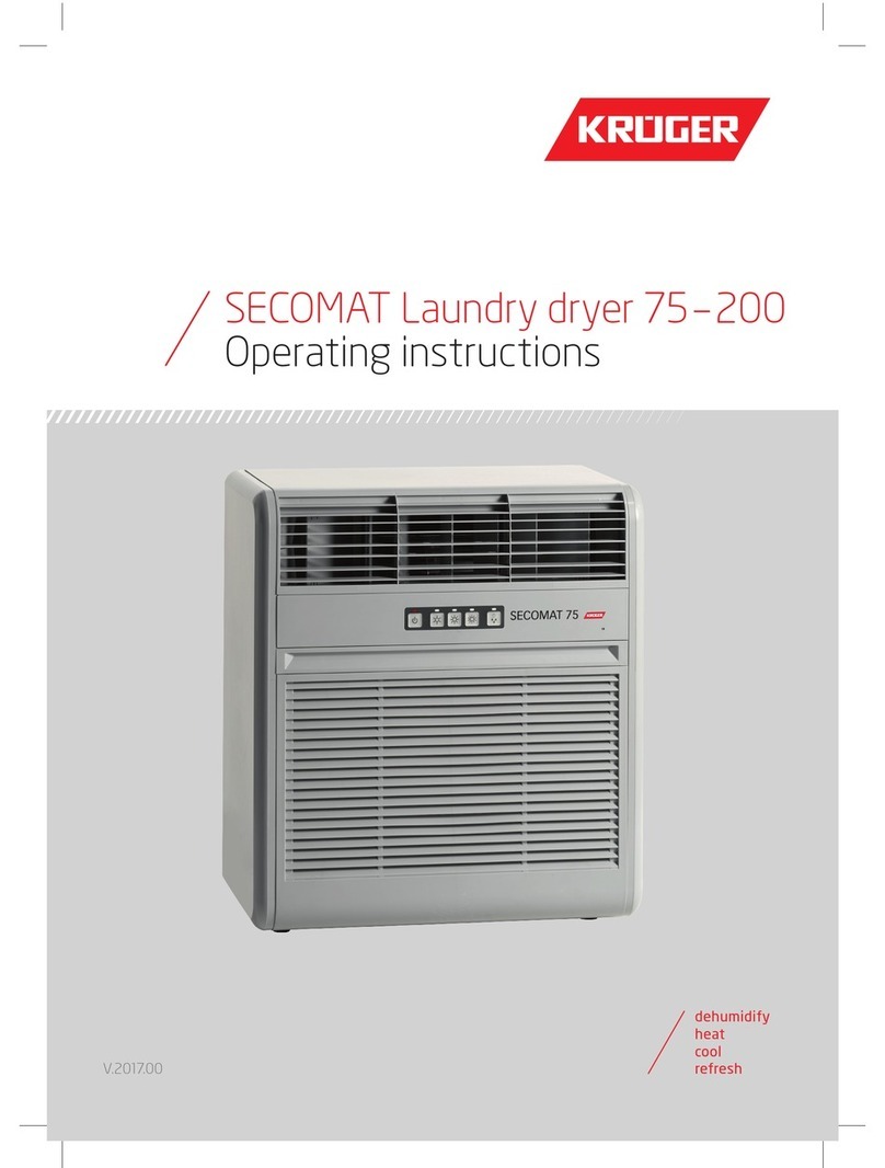 Kroger SECOMAT 75 Bedienungsanleitung Kroger SECOMAT 75 Bedienungsanleitung