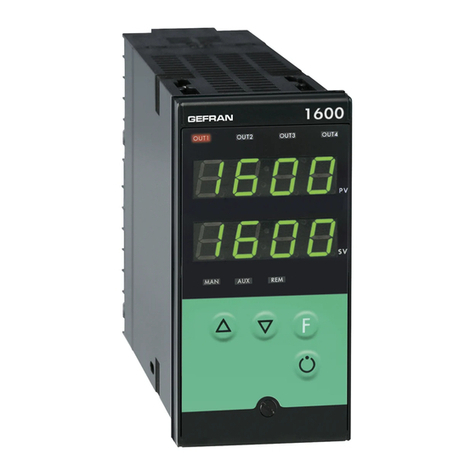 gefran 1600 Bedienungsanleitung