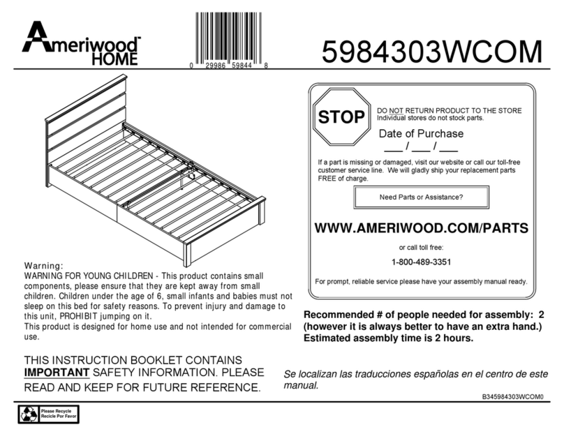 Ameriwood HOME 5984303WCOM Bedienungsanleitung