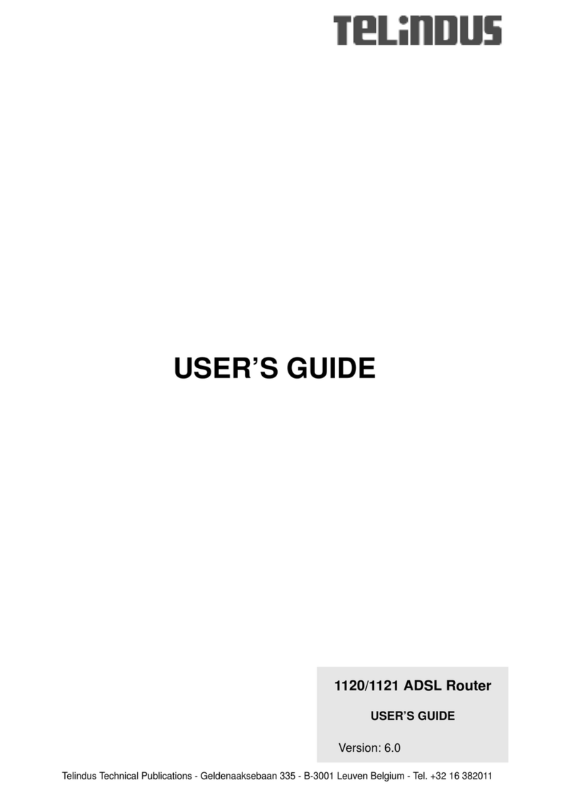 Telindus 1120 Bedienungsanleitung