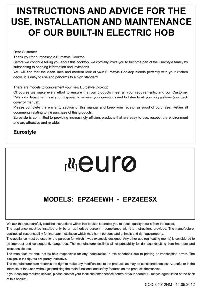 EURO EPZ4EEWH Montage- und Bedienungsanleitung