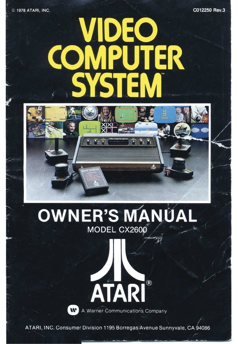 Atari CX2600 Bedienungsanleitung