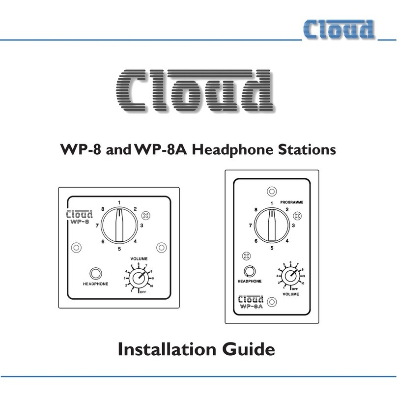 Cload WP-8 Bedienungsanleitung