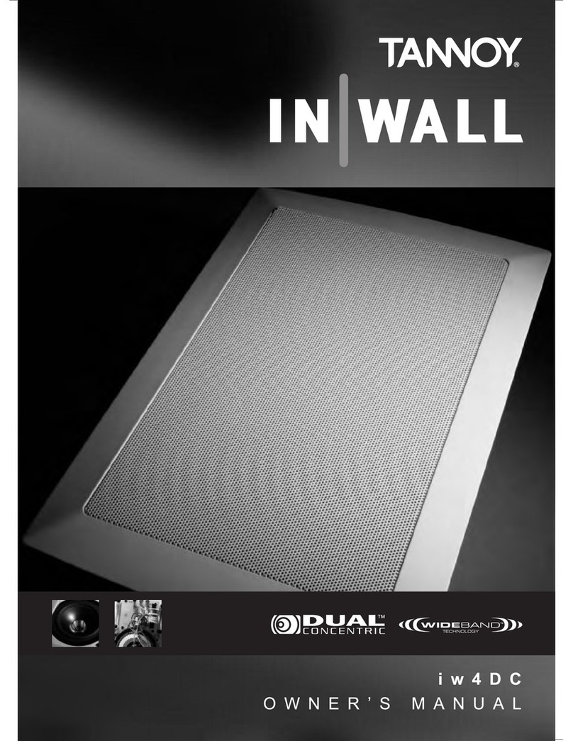 Tannoy iw4DC Bedienungsanleitung