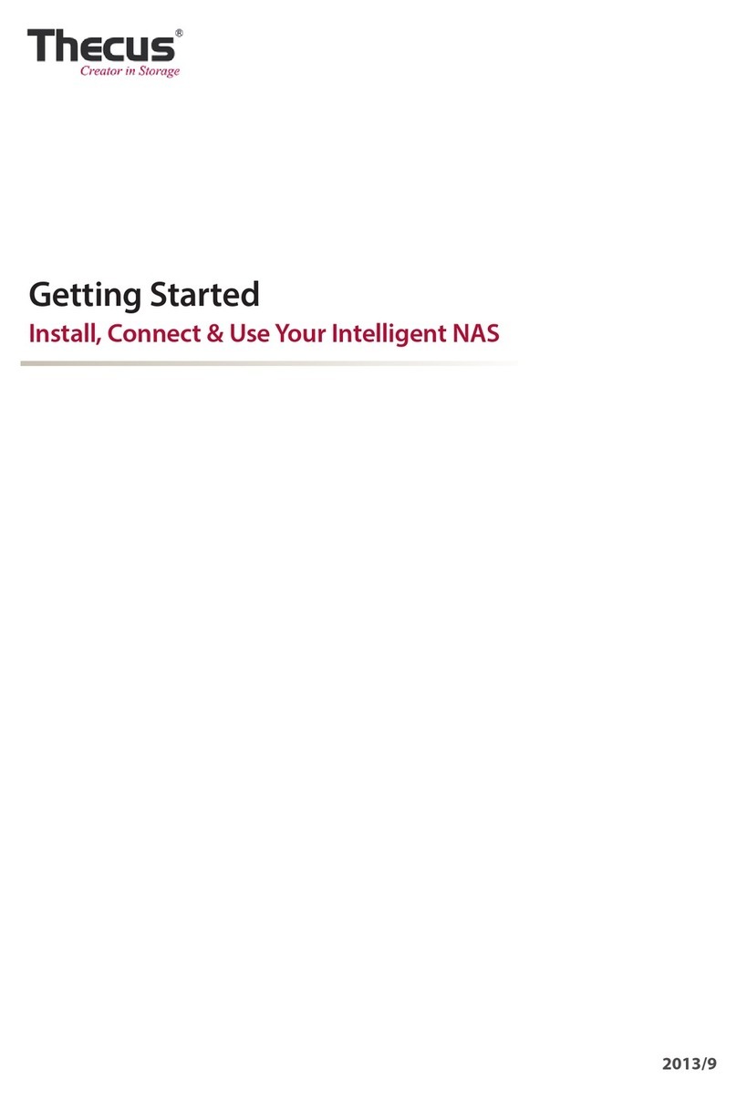 Thecus N2310 series Bedienungsanleitung
