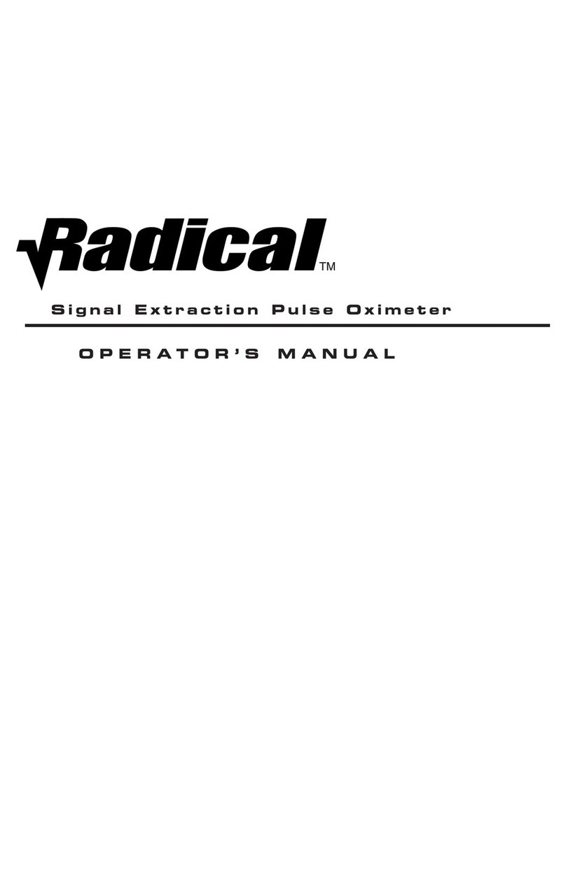 Masimo Radical Bedienungsanleitung