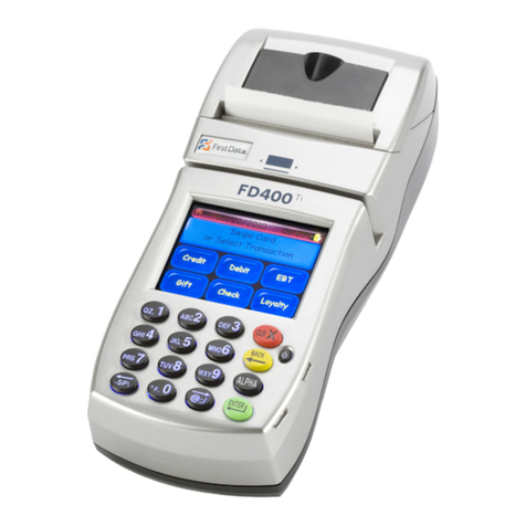 First Data FD400 Bedienungsanleitung