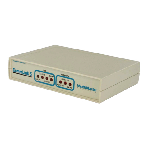 WattMaster CommLink 5 Kurzanleitung WattMaster CommLink 5 Kurzanleitung