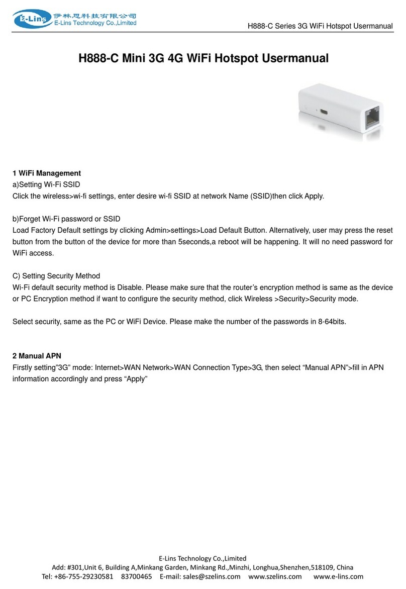 E-Lins H888-C Mini Bedienungsanleitung