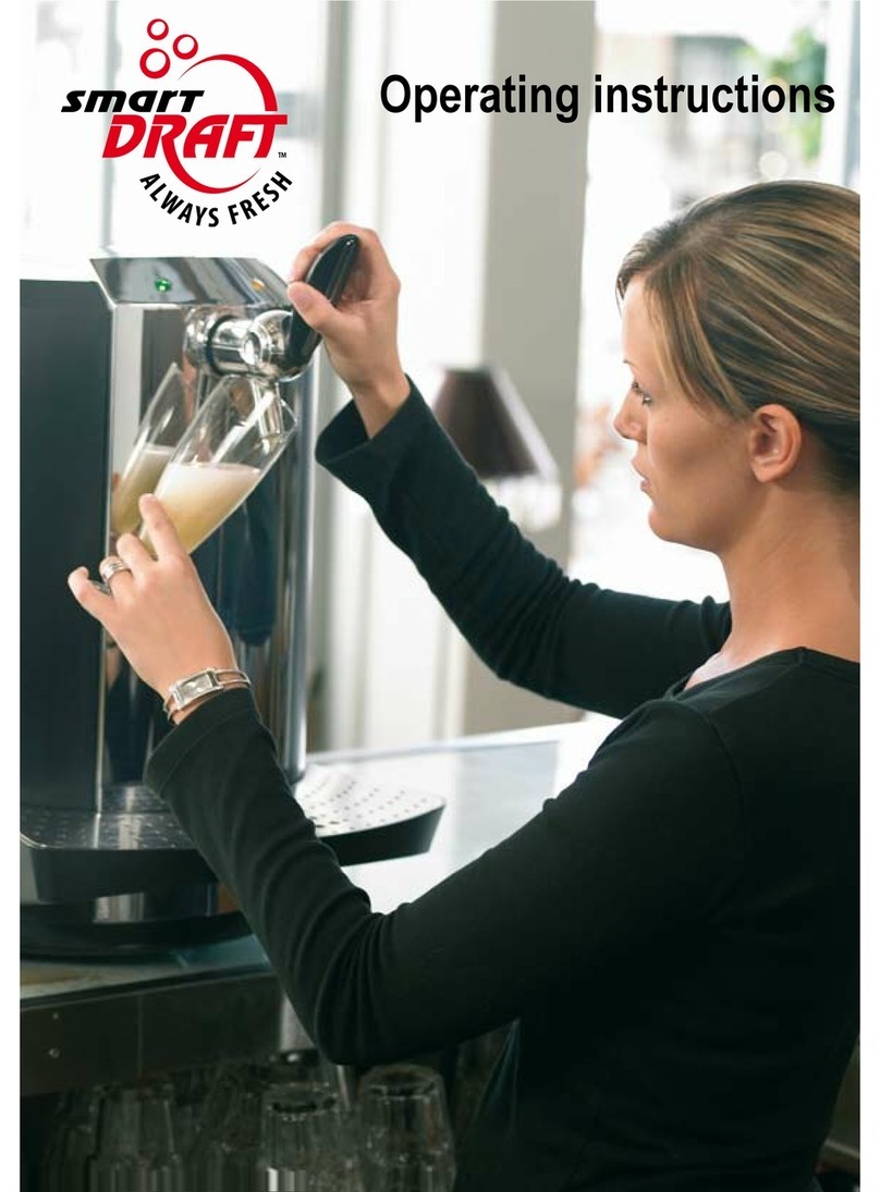 smartDRAFT Beverage Dispenser Bedienungsanleitung