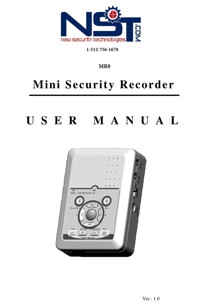 NST MR8 Bedienungsanleitung