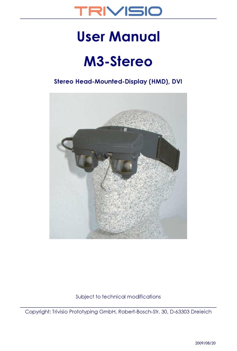 Trivisio M3-Stereo Bedienungsanleitung