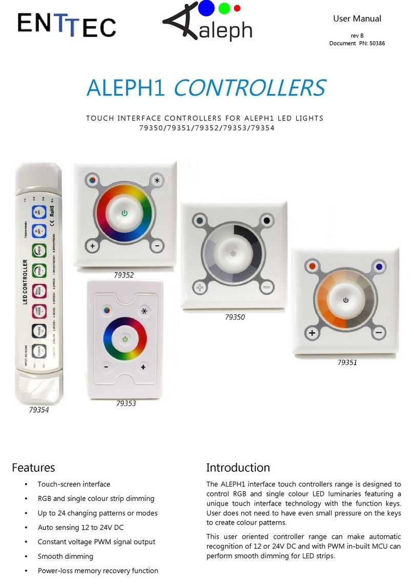 Enttec ALEPH1 Bedienungsanleitung