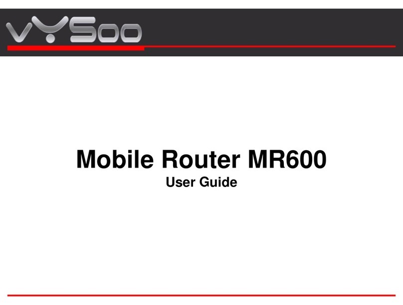 vYSoo MR600 Bedienungsanleitung