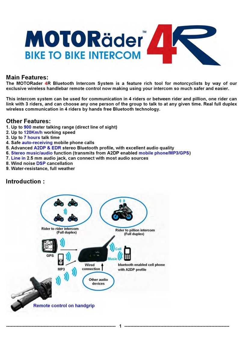 MOTORader 4R Bedienungsanleitung