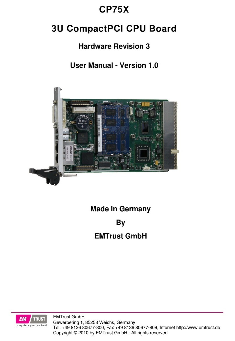 EMTRUST CP75X Bedienungsanleitung