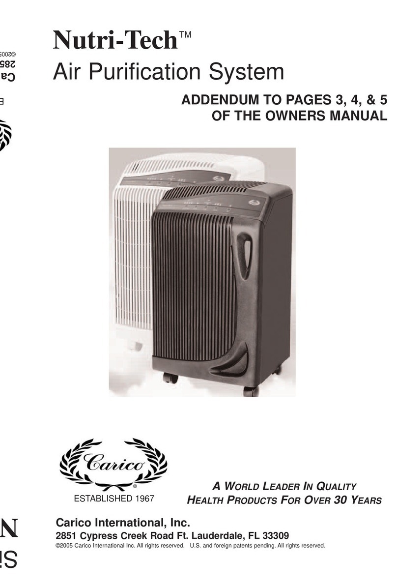 Carico Nutri Tech Bedienungsanleitung Carico Nutri Tech Bedienungsanleitung