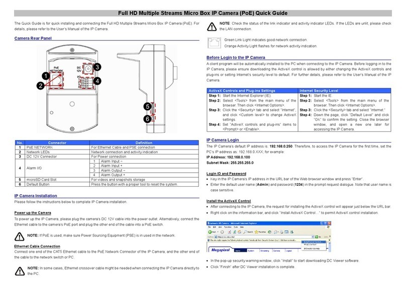 DynaColor W Series Bedienungsanleitung