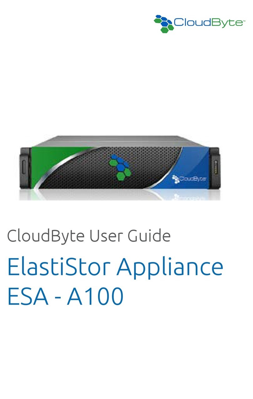 CloudByte ESA - A100 Bedienungsanleitung