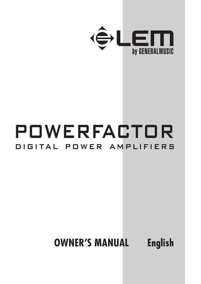 LEM POWERFACTOR 3 Bedienungsanleitung