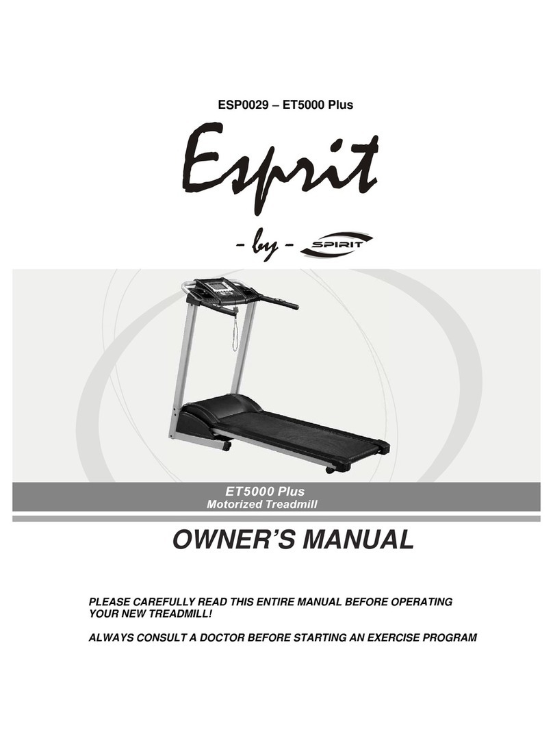 ESPRIT ET5000 Plus Bedienungsanleitung