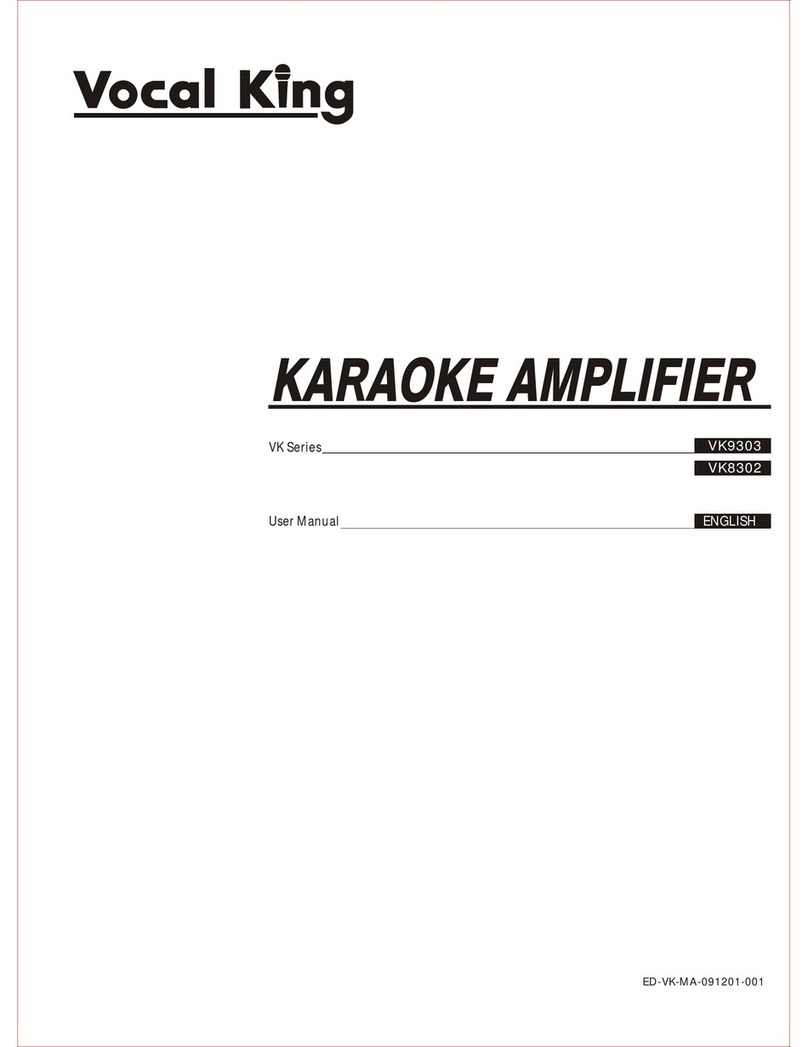 Vocal King VK9303 Bedienungsanleitung