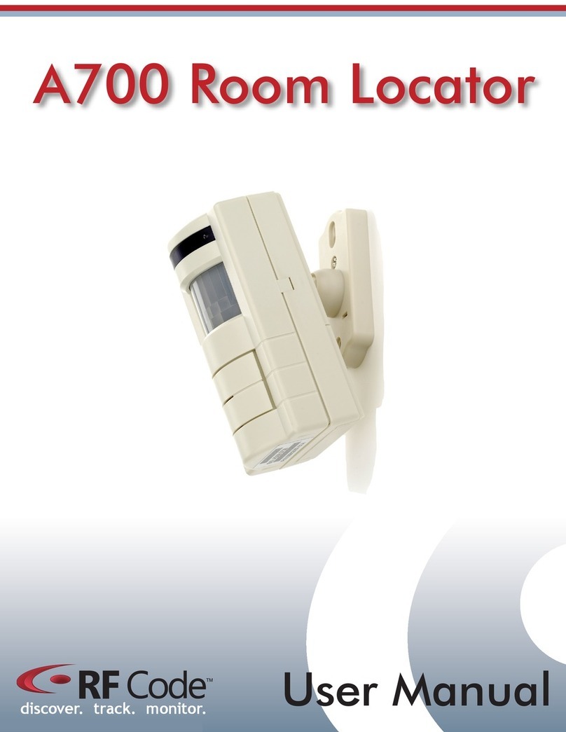 RF Code A700 Bedienungsanleitung