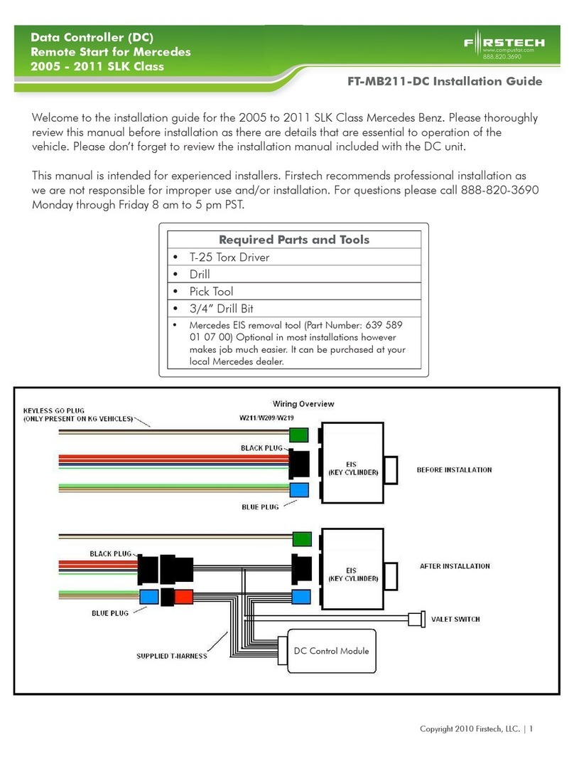 Firstech FT-MB211-DC Bedienungsanleitung