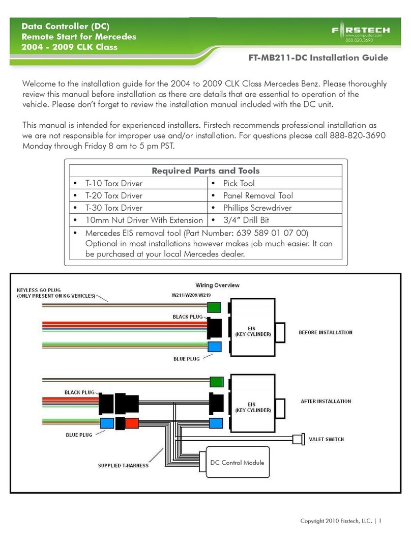 Firstech FT-MB211-DC Bedienungsanleitung