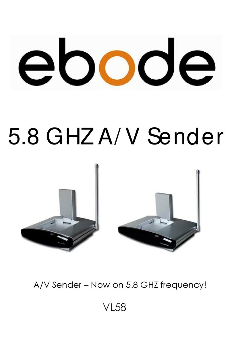 Ebode VT58 Bedienungsanleitung