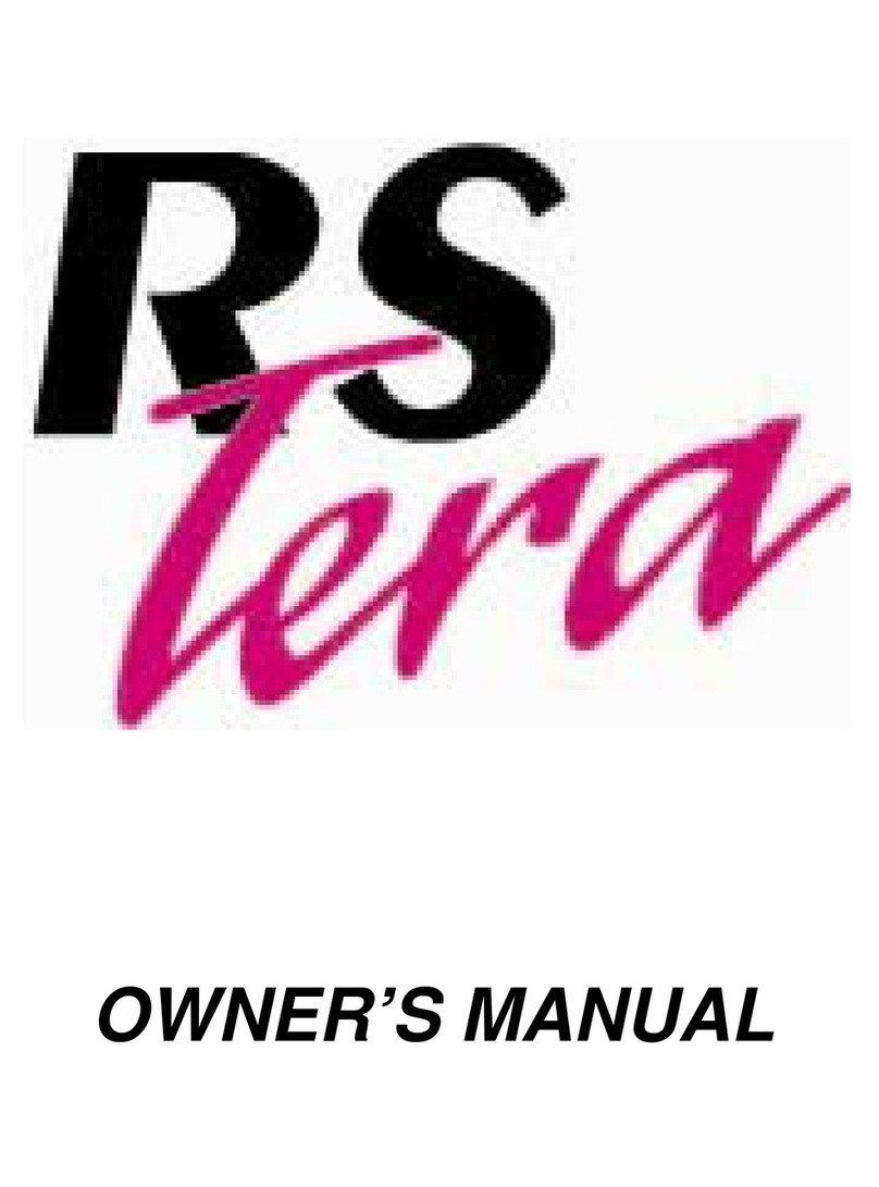 RS Tera Bedienungsanleitung